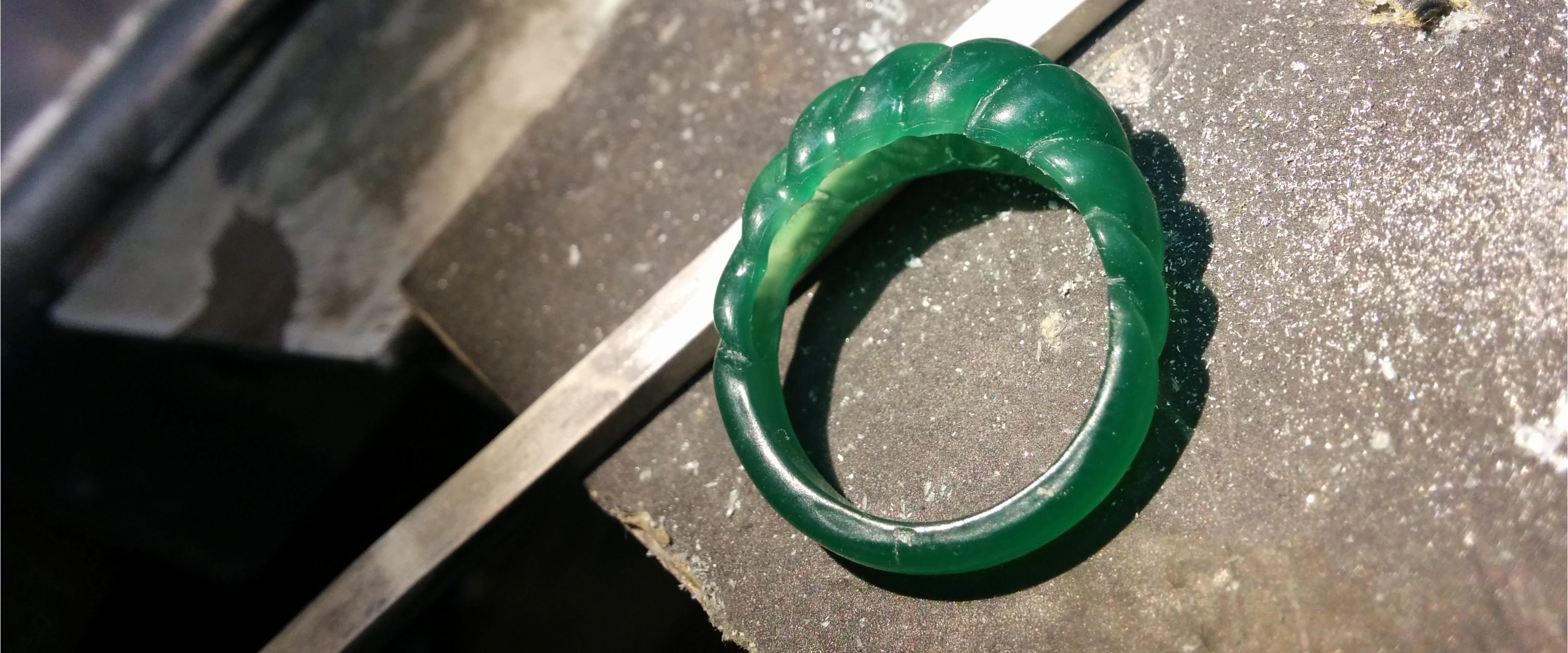 wax carving rope top ring